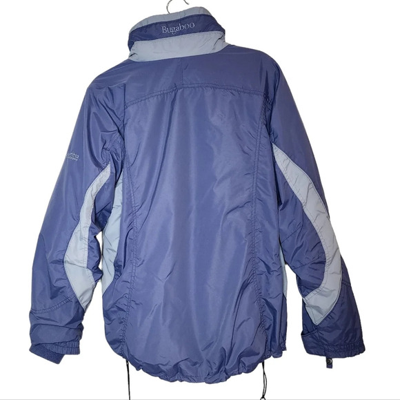 Columbia Bugaboo 3 in 1 Blue Coat Womens Size Large Fleece Lined Jacket - Picture 3 of 17